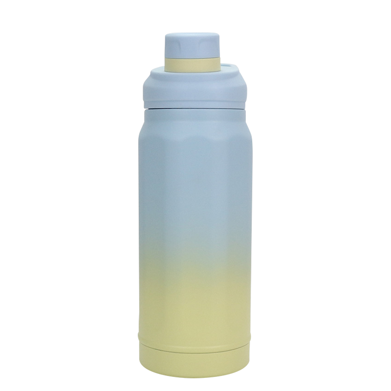 500ml 304フードグレードステンレス鋼ダイレクト飲料スペースボトルカップの蓋付きハンドル