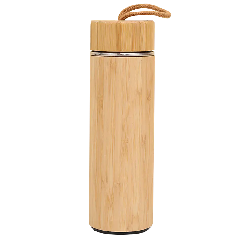 Bamboo Thermos Flask
