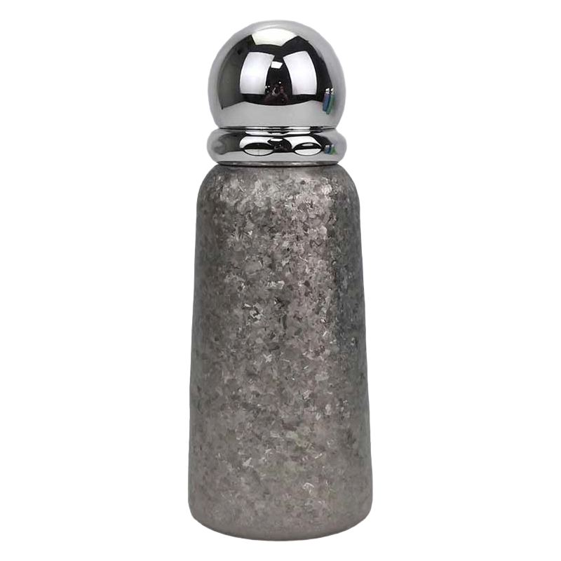 360ml 編組ハンドルロープチタンカップ 球面ミラー蓋付き